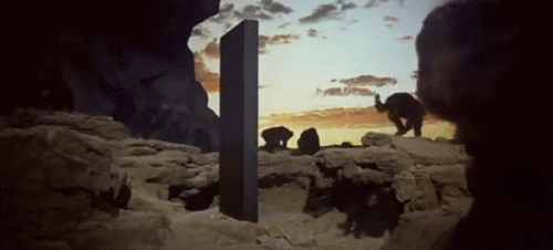 2001 Space Odyssey - Monolith scene